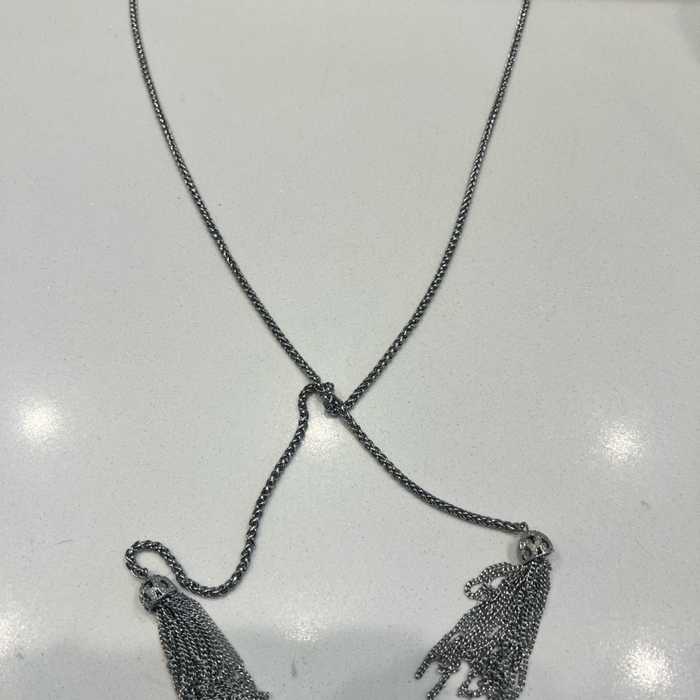 Premier Designs Silver Geometric Necklace
